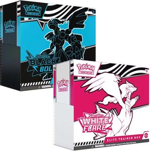 Black Bolt + White Flare Elite Trainer Box SET 🇺🇸