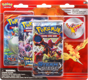 Moltres 3-Pack Blister Suicune 🇺🇸