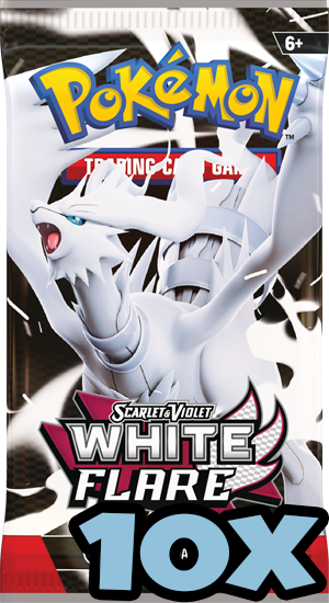 10x White Flare Booster pack 🇺🇸