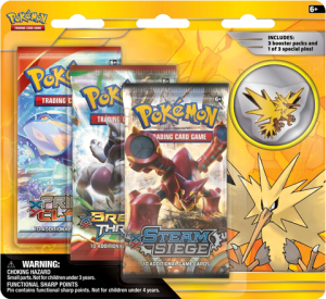 Zapdos 3-Pack Blister 🇺🇸